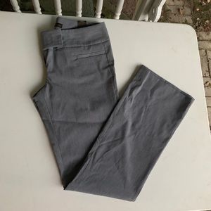 NWT The Limited Exact Stretch Pants Grey sz 6 R